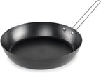 GSI Outdoors Frypan, Lightweight Carbon Steel, Collapsible Handle Camp & Outdoor Frying Pan