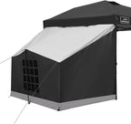 KAMPKEEPER Canopy Side Tent, Camping Canopy Tent for 10x10 Pop Up Canopies, Cube Tents, Gazebo Room Compatible with 10' Wide Canopies(Canopy Not Included)