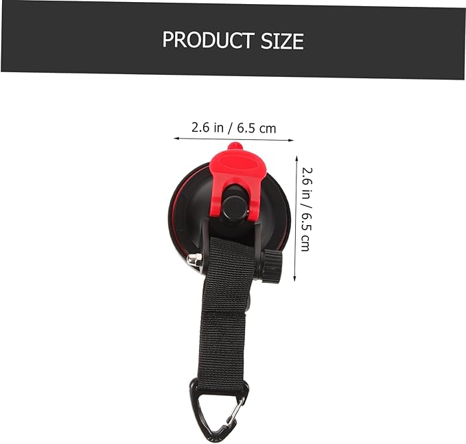 2pcs Heavy Duty Suction Cup Hooks for Outdoor Car Mounted Tent Durable Vacuum Hooks for Camping Window and Door Use Easy Installation and Strong Gripping Power