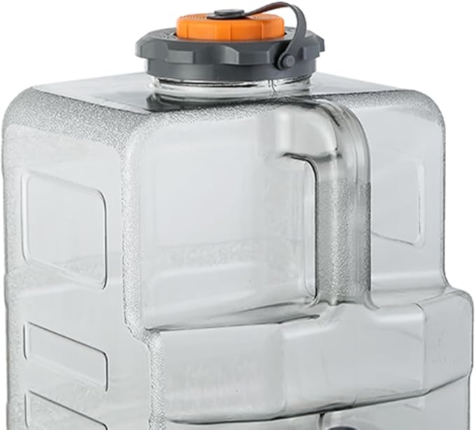 ASIEIT 3.2 Gallon Water Jug with Spigot, Portable Water Tank BPA Free, Leak-Proof Water Containers for Camping Water Storage Containers for Emergency Outdoor Hiking Picnic, Green/Black/Yellow