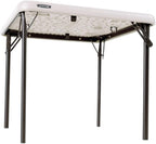 LIFETIME 80425 Kids Folding Table, Almond, 24"