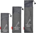 3PCS Camping Tent Stakes Sleeve Tent peg Storage Bag Camp Accesorries Bag(L, M, S)