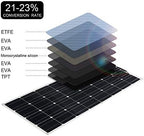 500W Solar Panel 18V Battery Charger Cell Monocrystalline for Camping Motorhome Power Bank Flexible RV Yacht 500W Power System