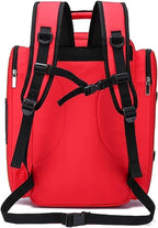 Empty First Aid Backpack Camping Emergency, Medical Bag Responder Storage Survival Trauma for Hiking(A02)