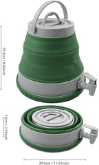 SAMMART 6L (1.6 Gallon) Portable Water Carrier,Collapsible Water Container, Emergency Cube Water Carrier, Outdoor Water Storage for Camping Hiking Climbing Backpacking