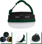 Angoily Portable LED Camping Tent Light Battery Operated Emergency Outdoor Hanging Lantern Green for Hiking Backpacking and Camping