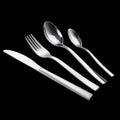 Silverware Flatware Sets Cutlery Sets Stainless Steel Knife Fork Spoon Mixed Cutlery Sets Western Tableware Dinnerware Cutlery Set Camping Travel Picnic Flatware Supplies