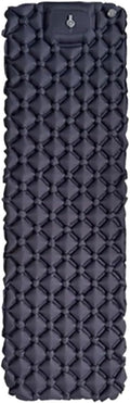 Ultralight Inflatable Camping Mat - No-Pillow Air Cushion, Compact Sleeping Pad for Tent Picnic Backpacking Hiking(Navy)