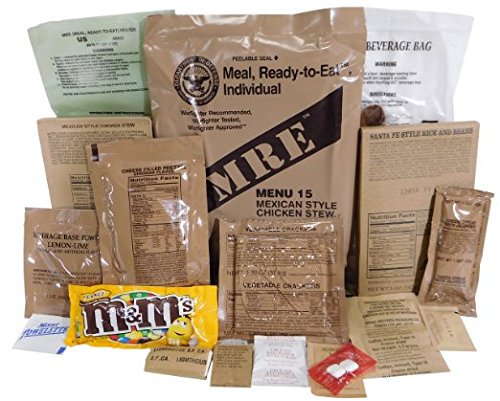 Genuine Military MRE Case (Meal Ready to Eat) Ultimate Inspection By Ammo Can Man Inspect Date 11/2017 or newer (Case "B")