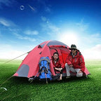 Tents for Camping Camping Tent Person Family Tent Double Layer Outdoor Tent Waterproof Windproof Anti-UV Tent with Removable Rain Fly, Easy Setup for Camp Backpacking