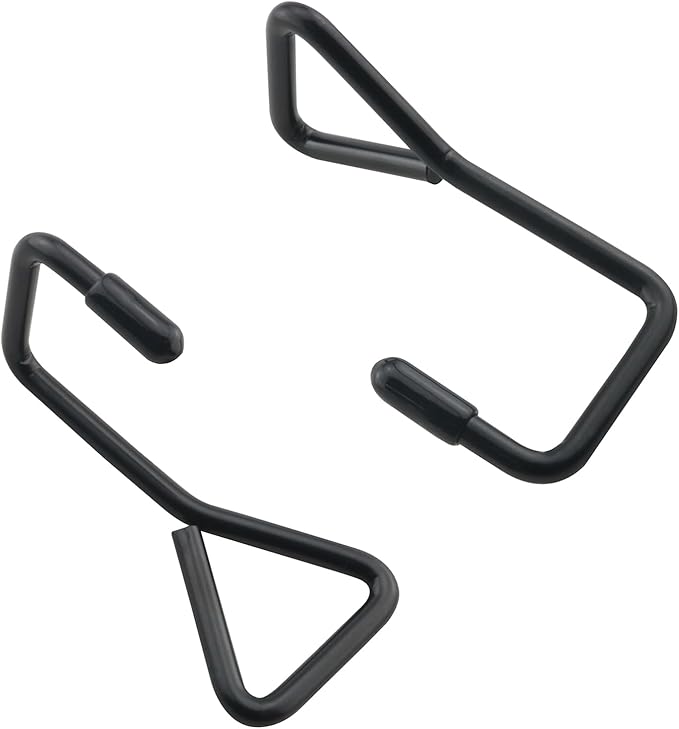 4PCS Heavy Duty Triangular Metal Hooks Outdoor Camping Tent Hooks Hanging Plant Basket for Kitchen Utensils Spoons Pots Pots Utensils Clothes Jeans Bag Towel Black