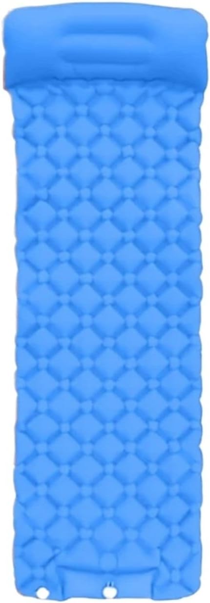 Self-Inflating Camping Mattress - Outdoor Tent Sleeping Pad, Lightweight Compact Air Cushion for Hiking Campsite(Blue)