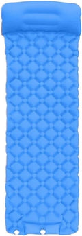 Self-Inflating Camping Mattress - Outdoor Tent Sleeping Pad, Lightweight Compact Air Cushion for Hiking Campsite(Blue)