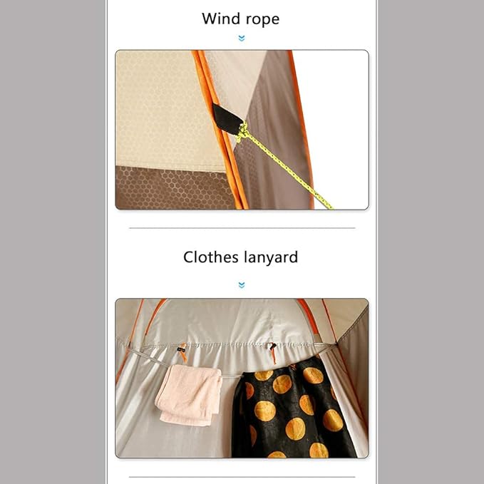 Camping Tent,Shower Tent, Pop Up Shower Privacy Tent for Outdoor Camping Biking Toilet Fishing Changing Clothes Easy to Install and Storage Bathing Storage Room Tents