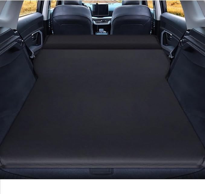Car Inflatable Mattress for MINI Countryman 2017-2024 F60 Sleeping Movable Back Seat Bed Portable Soft Mattress Sleeping Bed with Storage Bag,Black