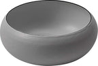 Ovject O-EBL12.5-MGY Camping, Outdoors, Made in Japan, Dish, Small Bowl, Bowl, Enamel, Heat Resistant, Oven, Direct Fire, 4.9 inches (12.5 cm), Matte Gray