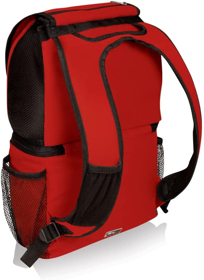 Picnic Time NCAA Louisville Cardinals Zuma Backpack Cooler, Red, 20 Liters