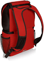 PICNIC TIME NCAA Indiana Hoosiers Zuma Backpack Cooler - Soft Cooler Backpack - Lunch Cooler, (Red)