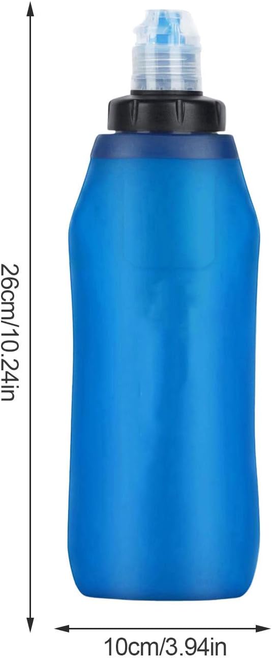 Filter Water Bottle – Foldable Sports Bottle with Built-In Filtration System for Safe Drinking and Hydration on the Go| Portable Water Purifier for Outdoor Survival, Use, Camping, Hiking, Ba