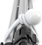 6 inch 100 Piece Heavy Duty 5mm Ball Bungee Canopy Cord by Wellmax, White Color