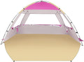 Venustas Beach Tent Sun Shelter for 3/4-5/6-7/8-10 Person, UPF 50+ UV Protection Beach Canopy, Lightweight and Easy Setup Cabana, Portable Shade Tent