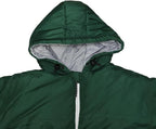 Thermotuff Wearable Sleeping Bag with Dual Hoodie, Long Sleeves, Pockets & Adjustable Drawstring - Ideal for Camping, Cold Weather Hiking, and Stadium Sak Blanket