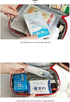 First Aid Bag - First Aid Kit Bag Empty for Home Outdoor Travel Camping Hiking, Mini Empty Medical Storage Bag Portable Pouch (Gray)