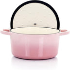 Crock-Pot Artisan Round Enameled Cast Iron Dutch Oven, 3-Quart, Pistachio Green