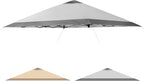 Canopy Replacement Top Cover with Air Vents for 12x12 Pop up Canopy Tent, Fit for 12x12 Pop up Gazebo, Waterproof & Anti-UV for Outdoor Shade (Frame Not Included) (Grey)