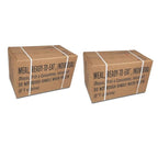 2026, 2027 inspection MRE Meals Ready to Eat A and B bundle cases. Fresh and Genuine Military US surplus emergency food full box long shelf life for Camping, Outdoors, Hiking & Prepping