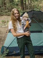 Baby Sleeping Bag Sack - Warm Quilted Duvet Material - Outdoor & Indoor, Unisex Travel Wearable Blanket. Fits Infants, Removable Sleeves & Convenient Shoulder Snaps, Indigo, Small (0-6 Months)