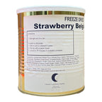 Military Surplus Freeze-Dried Strawberry Belgian Waffles – 9 to 10 Waffles per #10 Can (21 oz) – 25+ Year Shelf Life – Ready to Eat or Rehydrate – Made in USA – Long-Term Emergency Survival Food, Camping & Prepping