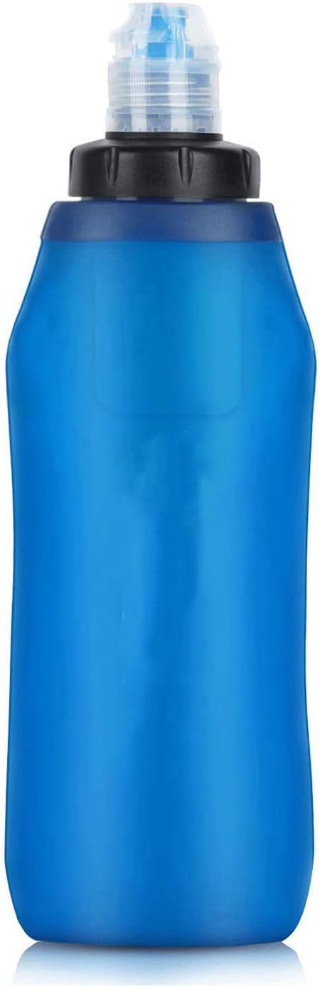 Filter Water Bottle – Foldable Sports Bottle with Built-In Filtration System for Safe Drinking and Hydration on the Go| Portable Water Purifier for Outdoor Survival, Use, Camping, Hiking, Ba