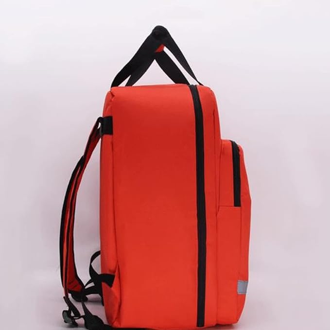 Emergency Medical Supplies Safety, Outdoor Tactical First Aid Kit Bag Climbing Utility Pouch or Home Car Hunting Workplace Camping Travel(Only Backpack)