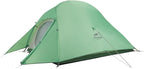 Naturehike 1/2/3Person Lightweight Camping Tent, Waterproof Tent with Inner Tent&Ground Cloth Mat, Portable Backpacking Shelter for Outdoor