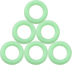 30PCS Tents Accessories Tent Canopy Nail Ring Tent Stakes Ring Fluorescent Glow in The Dark Tent Ring Tent Nail Rings