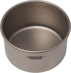Vargo Titanium BOT Series BOT BOWL - 400ml Capacity Bowl - Ultralight 1.6oz (45g) Nesting Backpacking Bowl