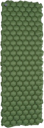 PRETYZOOM Outdoor Inflatable Sleeping Mat Waterproof Camping Mattress Portable Tent Sleeping Pad 192x58x6cm Green for Hiking and Travel