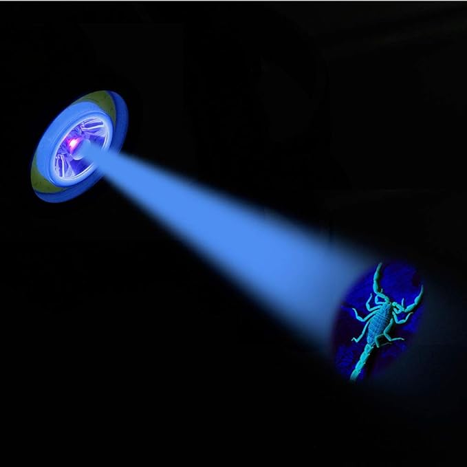 Headlamp 395nm Led UV Blacklight and White Light Spot Scorpions Emergency Headlight Pet Urine Stain Detection Cob Free Handheld Flashlight for Jogging Running Camping Fishing 2pcs