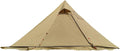10.5' x 5.2' Camping Tent with Stove Jack Outdoor Teepee Tent for Family Camping Backpacking Hiking,Teepee Tent