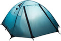 Outdoor Backpack Tent 3-Season Winter Tent 4 Persons Double Layer Camping Tent Backpacking Tent for Camping Hiking Travel Climbing Night Cat Camping Tent