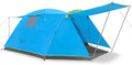 KAZOO 2／4 Person Camping Tent Outdoor Waterproof Family Large Tents 2/4 People Easy Setup Tent with Porch Double Layer | Outdoor, Waterproof, Family, Large, Tents, Easy Setup