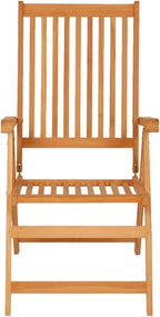 Patio Chairs 2 pcs,Outdoor Folding Chair,Lounge Chair,Portable Camping Chair,Tanning Chairs for Outside,Garden Chair,for Outdoor Patio, Campsite, or Yard, with Red Cushions Solid Teak Wood