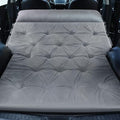 Self-Inflating Car Air Mattress for Toyota 4Runner 2010-2025 SUV 5-Seater, 5cm Thick Portable Foldable Double/Single Bed for Camping Travel,Suede Fabric Gray