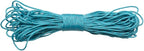 Paracord Planet – Fluorescent 1.75mm Reflective Guyline 95 Paracord Tent Rope Camping Parachute Cord – Neon Turquoise – 65ft