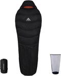 Down Sleeping Bag with Pillow for Backpacking,15℉ 5℉ 0℉ Wide Down Sleeping Bag (86.6 in x 33.5 in) for Adults,Youth Camping and Hiking Outdoor with 680FP Duck Down