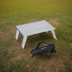 Old Bahama Bay Ultralight Aluminum Mini Table, 66lbs/30kg Weight Capacity, Foldable Small Beach Table with Retractable Legs,Suitable for Picnic Camping Outdoor Hiking