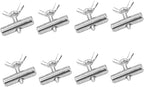 samou 8Pcs Rv Awning Rail Stoppers 8 mm Piping Rail Stoppter for RV, Caravan, Motorhome, Camping Tent Equipment, Awning Accessories, 304 Stainless Steel