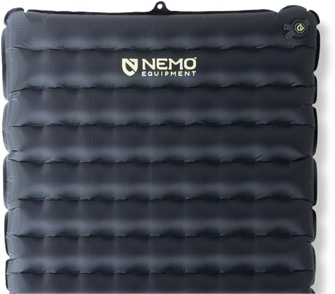 Nemo Equipment Tensor Extreme Conditions Sleeping Pad - Regular Wide (72"x25") - Black/Birch Bud/Citron