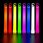 PartySticks Glow Sticks Party Supplies for Kids and Adults (30pk Assorted) - 6 Inch Bulk Glow Light Up Sticks Party Favors, Glow in the Dark Party Decorations, Waterproof Nontoxic Glow Necklaces